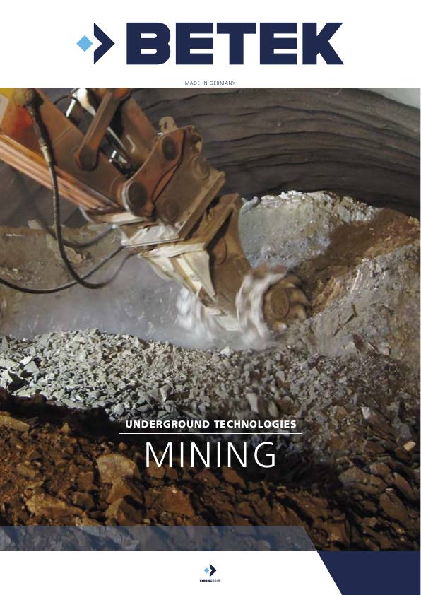 BETEK Bergbau / Mining